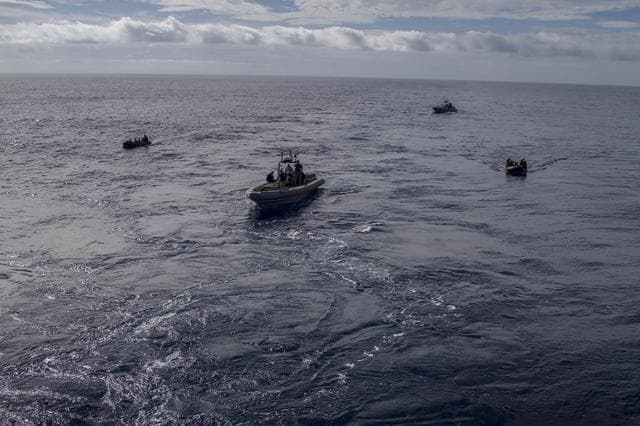 NASA image: Day 3 on the USS Anchorage for the Recovery of Orion