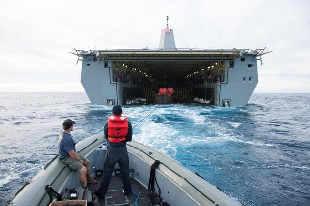 NASA image: Orion Splashdown Recovery