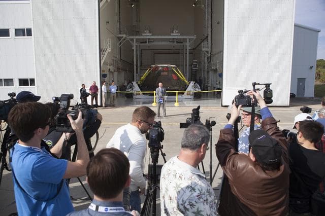 NASA image: ORION Media Event at LASF