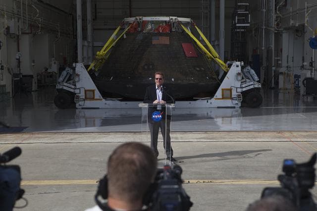 NASA image: ORION Media Event at LASF