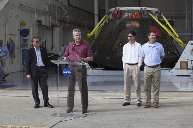NASA image: ORION Media Event at LASF