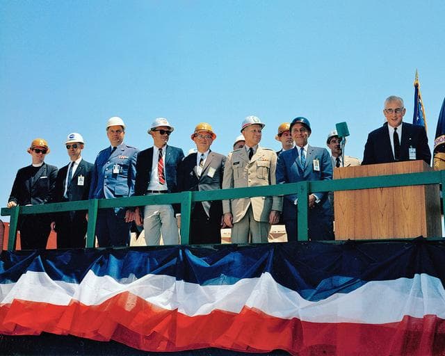 NASA image: VAB Topping Off Ceremony