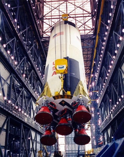 NASA image: Apollo 10 Saturn V S-IC First Stage
