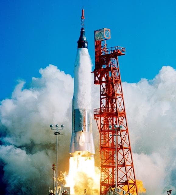 NASA image: John H Glenn Jr. 