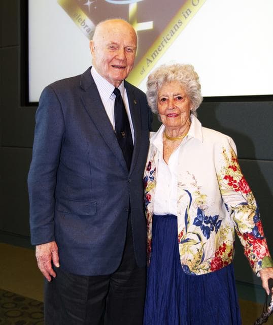 NASA image: John H Glenn Jr. 