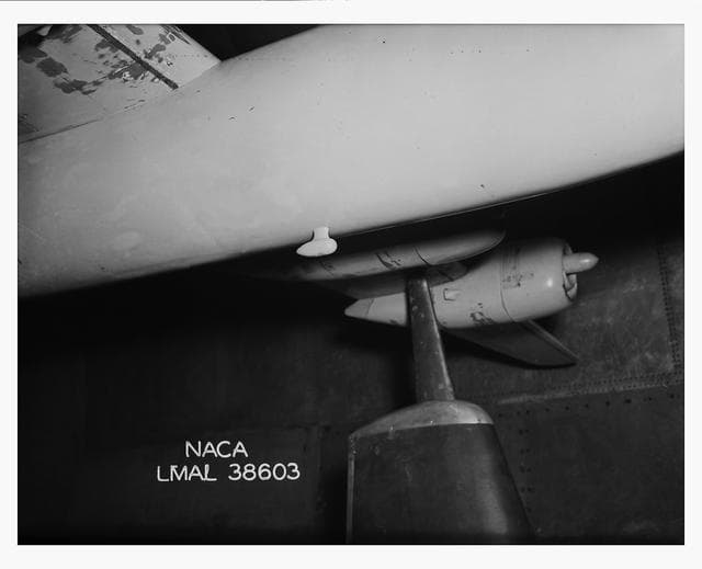NASA image: B-32 Model Close Up