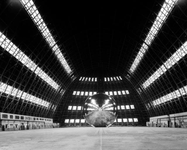 NASA image: ECHO 100' Satellite Inflation Tests 