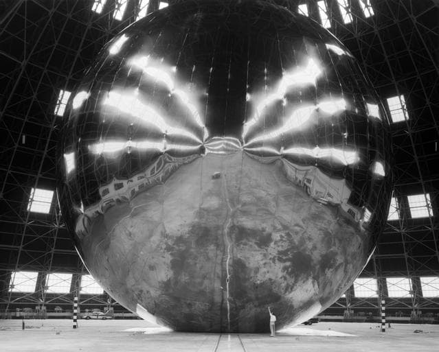 NASA image: ECHO 100' Satellite Inflation Tests 