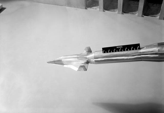 NASA image: Martin-Bell Dyna Soar I in Unitary Tunnel 