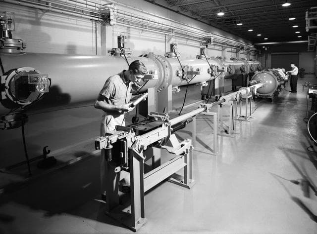 NASA image: Impact test range