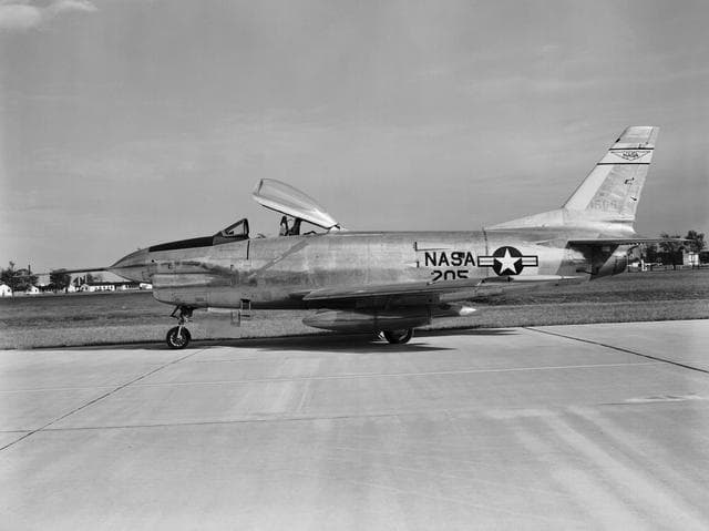 NASA image: F-86 D NASA 205