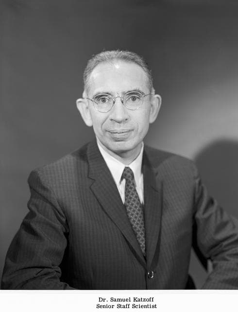 NASA image: Portrait of Samuel Katzoff  