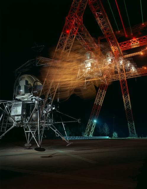 NASA image: Lunar Lander night sequence (Langley)