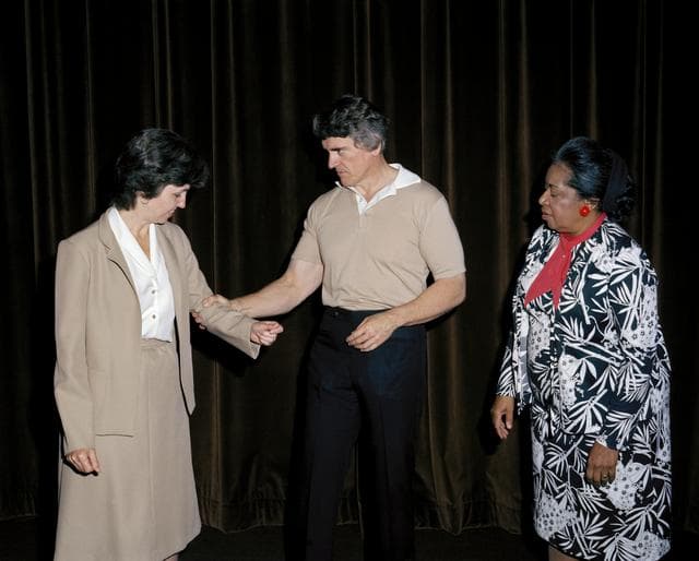 NASA image: Self Protection for Women with Mary Jackson Demonstrating 