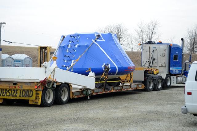 NASA image: Crew Module Water Landing Model Assessment 