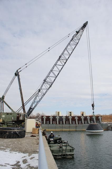 NASA image: Crew Module Water Landing Model Assent (CMWLMA)