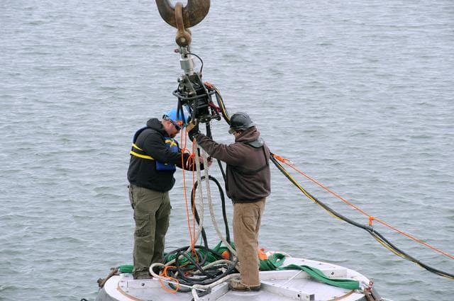 NASA image: Crew Module Water Landing Model Assent (CMWLMA)