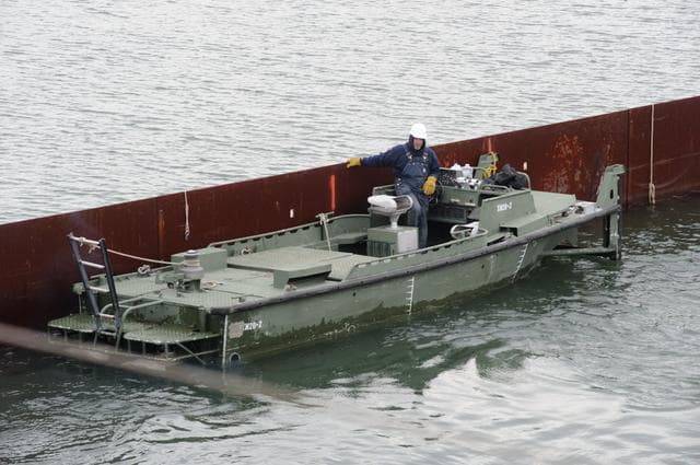 NASA image: Crew Module Water Landing Model Assent (CMWLMA)