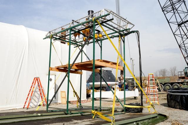 NASA image: Crew Model Water Landing Module Assessment 