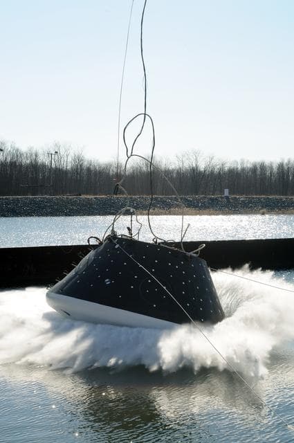 NASA image: Crew Model Water Landing Module Assessment 