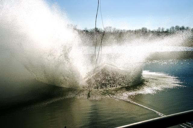 NASA image: Crew Model Water Landing Module Assessment 
