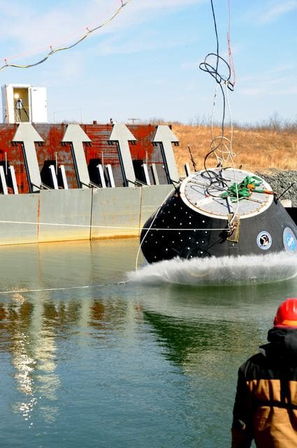 NASA image: Crew Model Water Landing Module Assessment 