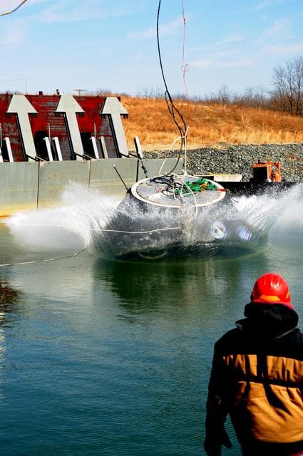 NASA image: Crew Model Water Landing Module Assessment 