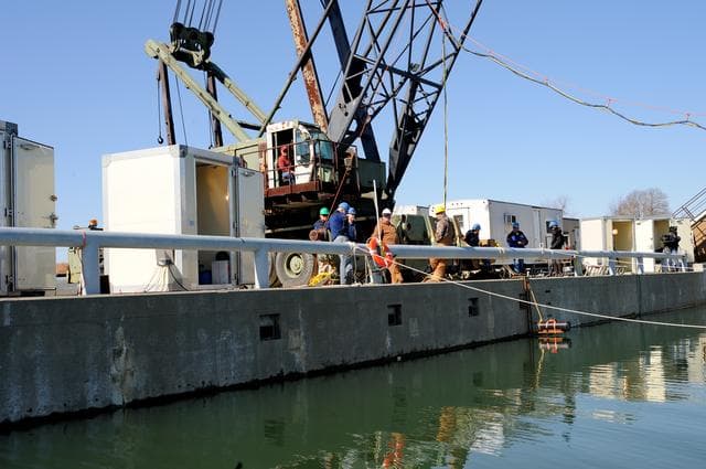 NASA image: Crew Model Water Landing Module Assessment 