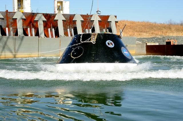NASA image: Crew Model Water Landing Module Assessment 