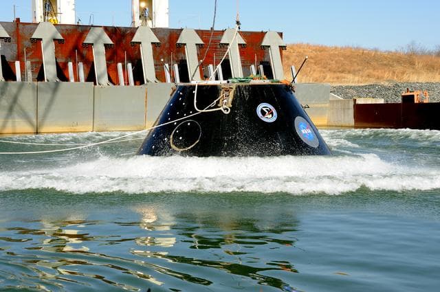 NASA image: Crew Model Water Landing Module Assessment 