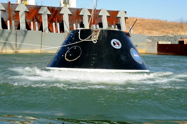 NASA image: Crew Model Water Landing Module Assessment 