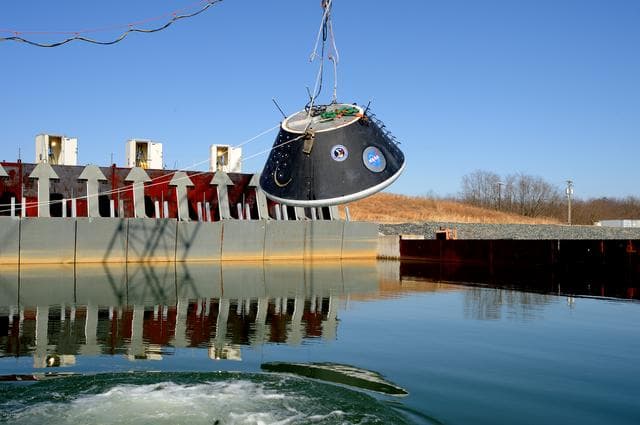 NASA image: Crew Model Water Landing Module Assessment 