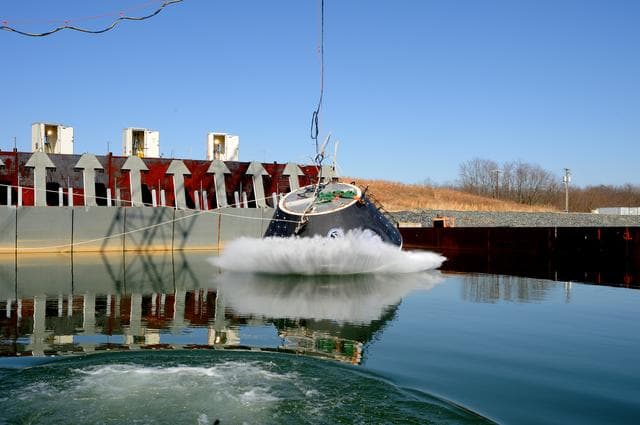 NASA image: Crew Model Water Landing Module Assessment 