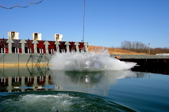 NASA image: Crew Model Water Landing Module Assessment 