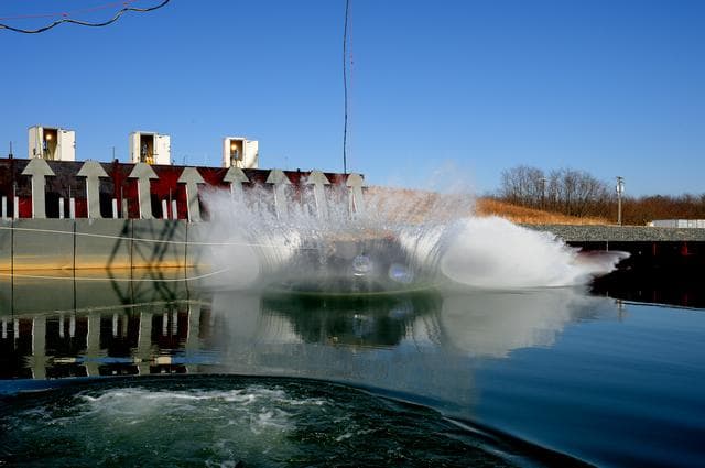 NASA image: Crew Model Water Landing Module Assessment 