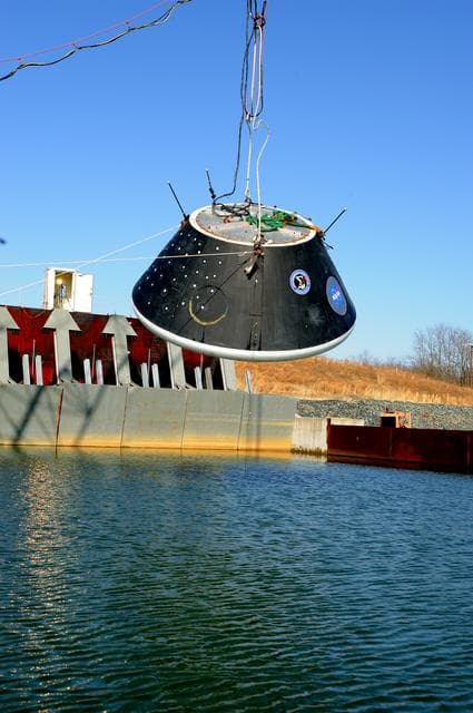 NASA image: Crew Model Water Landing Module Assessment 