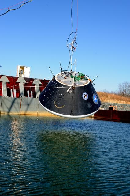 NASA image: Crew Model Water Landing Module Assessment 
