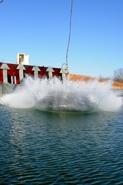 NASA image: Crew Model Water Landing Module Assessment 