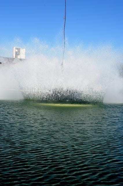 NASA image: Crew Model Water Landing Module Assessment 