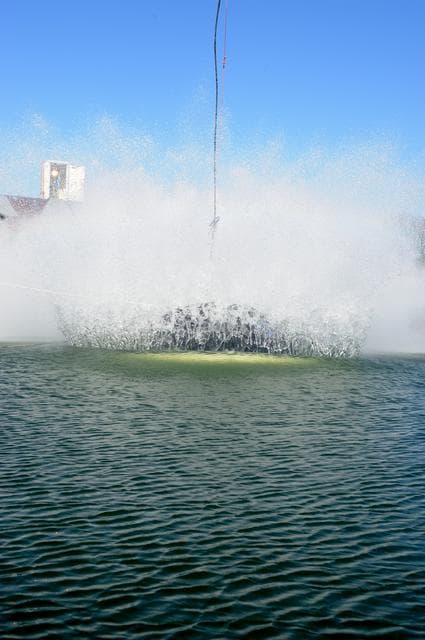 NASA image: Crew Model Water Landing Module Assessment 