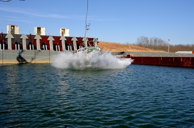 NASA image: Crew Model Water Landing Module Assessment 