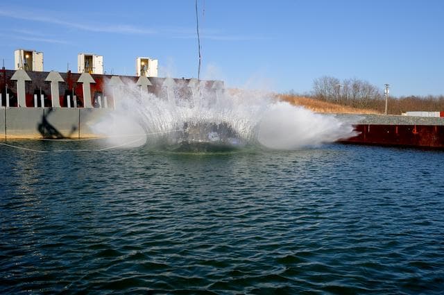 NASA image: Crew Model Water Landing Module Assessment 