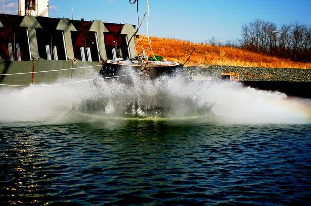 NASA image: Crew Model Water Landing Module Assessment 