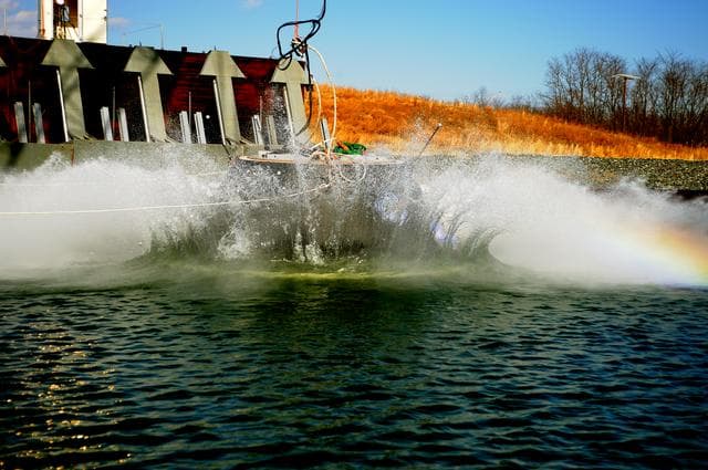 NASA image: Crew Model Water Landing Module Assessment 