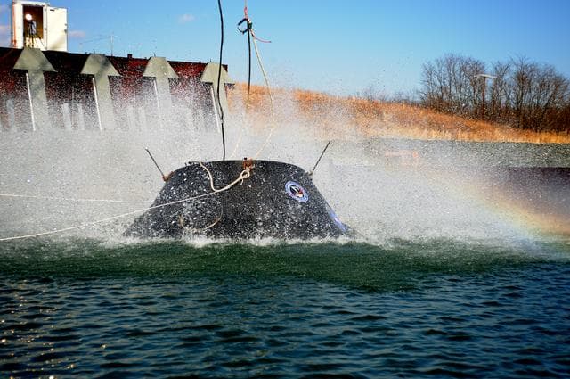 NASA image: Crew Model Water Landing Module Assessment 