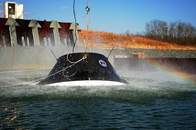 NASA image: Crew Model Water Landing Module Assessment 