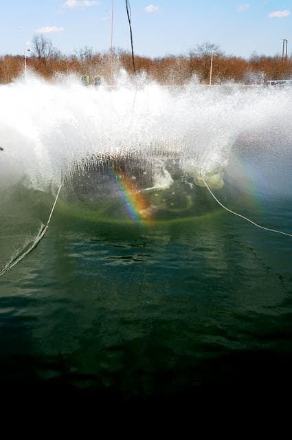 NASA image: Crew Model Water Landing Module Assessment 