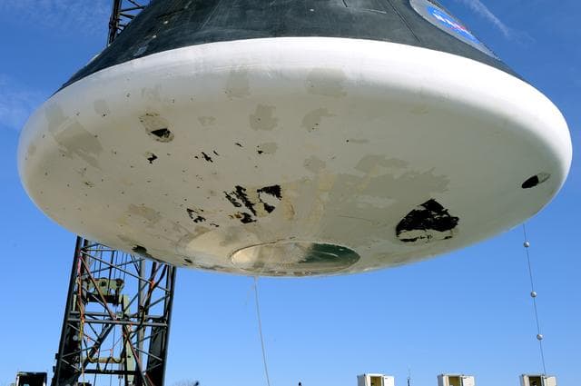 NASA image: Crew Module Water Landing Model Assessment 