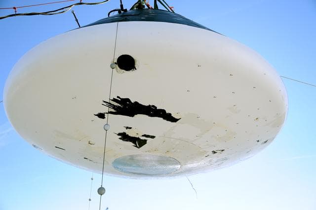 NASA image: Crew Module Water Landing Model Assessment 