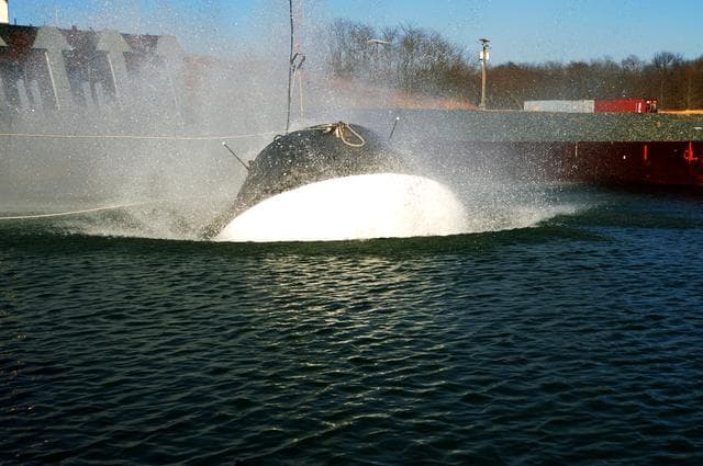 NASA image: Crew Module Water Landing Model Assessment 